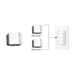 Công Tắc Dòng REFINA WEC5542‑7SW