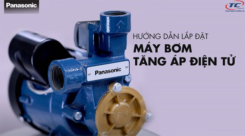 Máy bơm tăng áp điện tử Panasonic GA‑125FAK