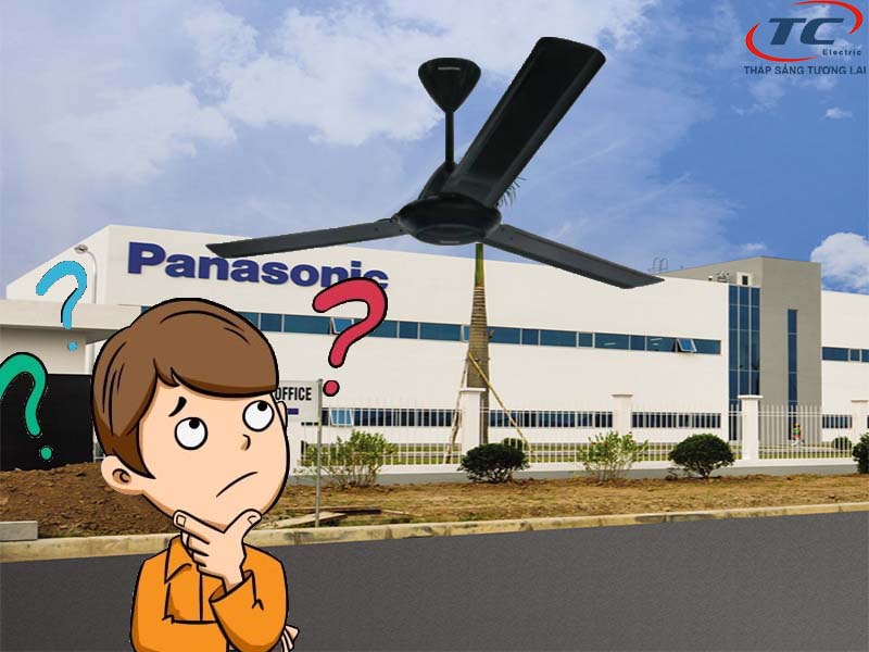 Quạt trần Panasonic bị lắc