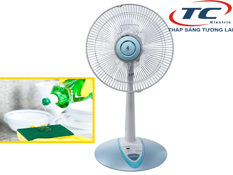 vệ sinh lồng quạt và cánh quạt