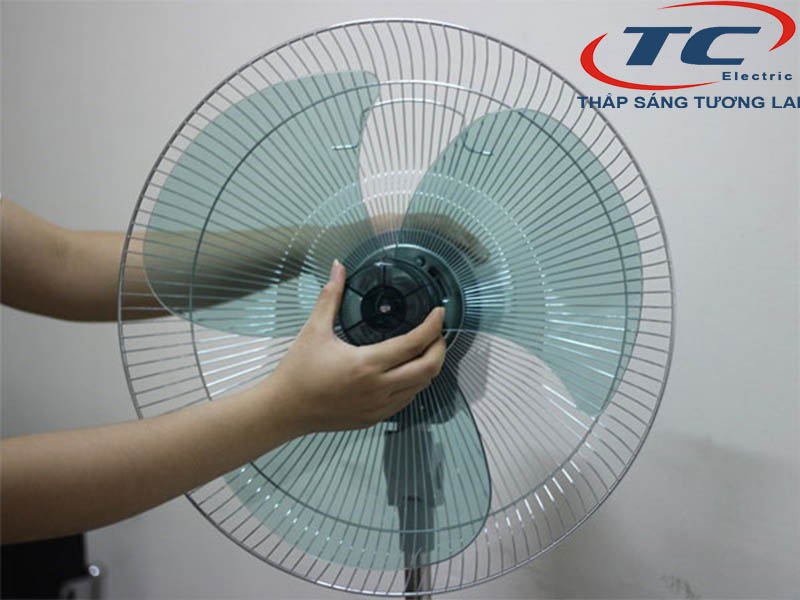 cách lắp lồng quạt và cánh quạt