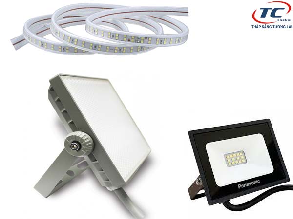 Các loại đèn thường được sử dụng bên ngoài showroom