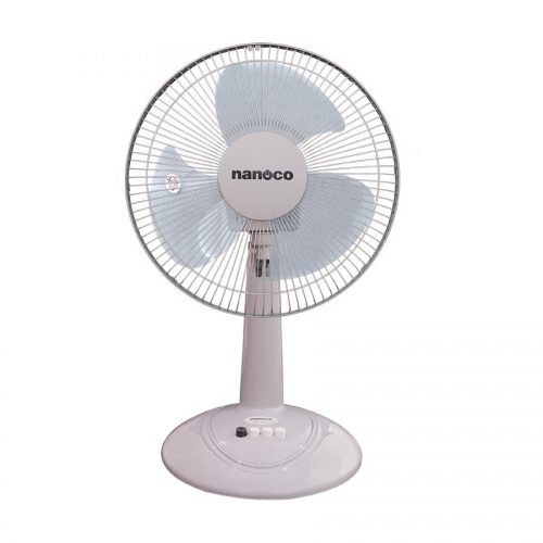 Quạt Bàn Nanoco NTF1207G - Màu Xám