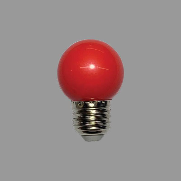 bóng đèn led bub trang trí màu đỏ