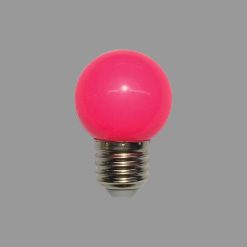 bóng đèn led bulb trang trí màu hồng
