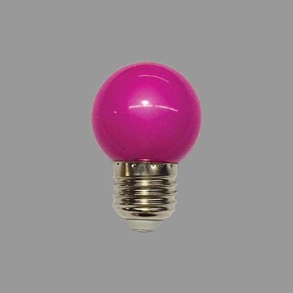 bóng đèn led bulb trang trí màu tím