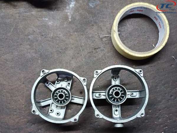Bộ khung nhôm của quạt