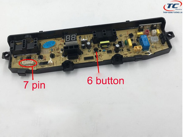 Nguyên nhân do Main board của máy giặt bị lỗi